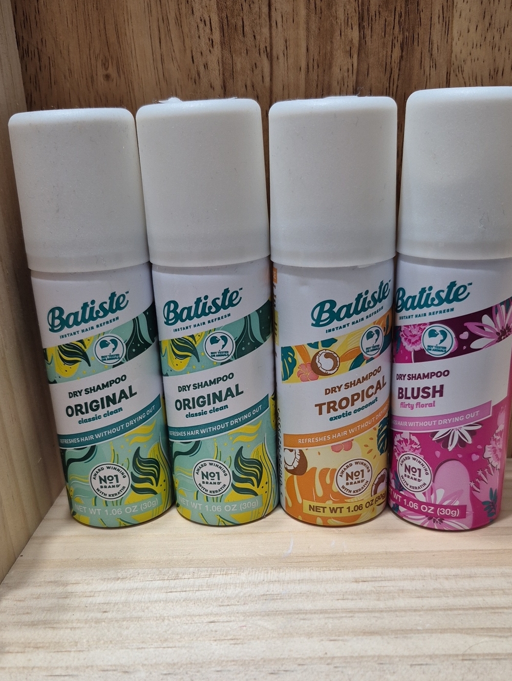 Batiste Dry Shampoo Pack - Original, Tropical & Blush